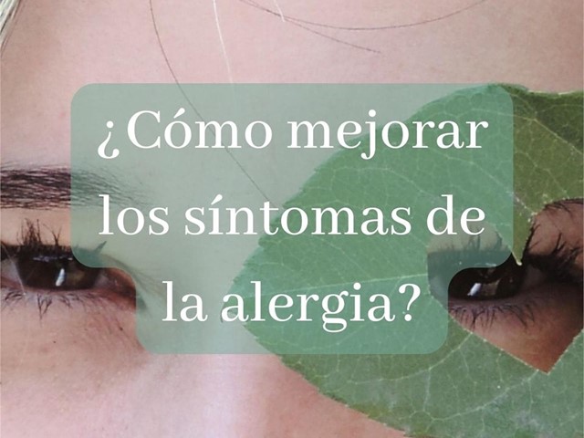 ¿Cómo mejorar los síntomas oculares de la alergia?