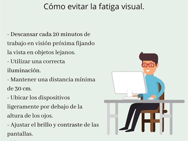 ¿Cómo mejorar tu salud visual en la oficina?