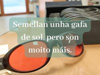 Gafas con lentes de colores, ¿moda o función visual?