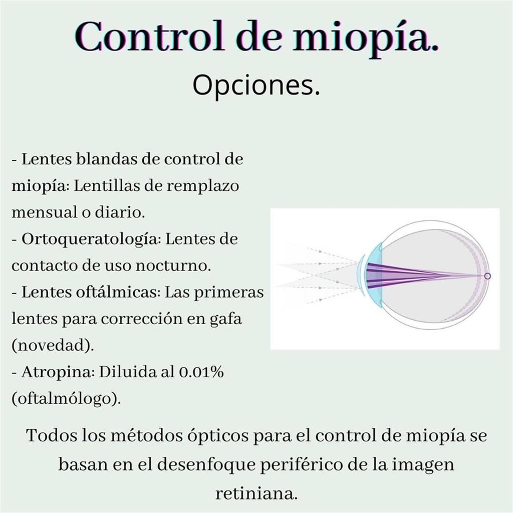 Control da miopía.