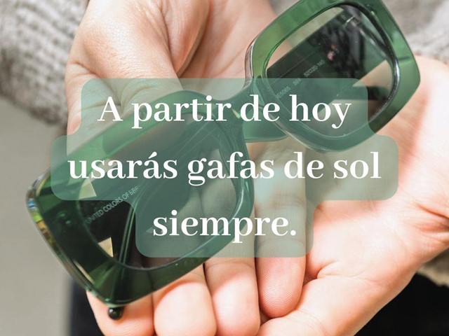 ¿Por qué debes utilizar gafas de sol todo el año?